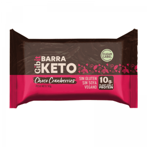 Barra Proteica Choco Cranberries Keto 45 g . Vmart