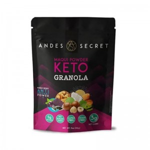 Granola keto maqui 312 grs.Andes Secret