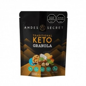 Granola keto tradicional 312 grs.Andes Secret