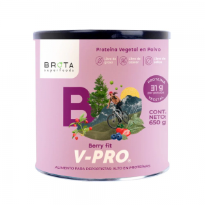 Proteína en polvo V-pro Berry Fit 650 grs. Brota