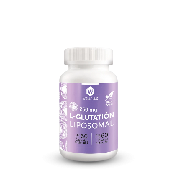 L-Glutatión Liposomal 60 cápsulas.Wellplus