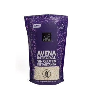 Avena sin Gluten Instantánea 900g -The Power of Food