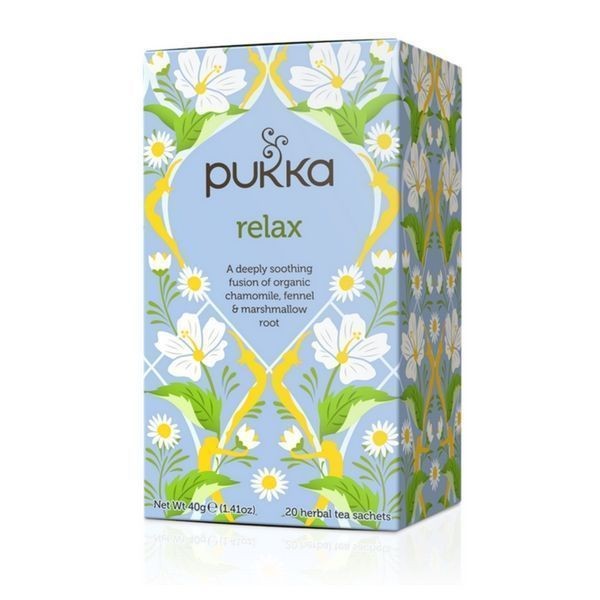 Infusión Relax Relajación Pukka 20 bolsitas