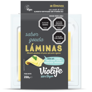 Queso Vio Life sabor Mozzarella en laminas 200g